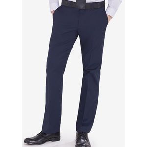 Express slim photographer suit pant